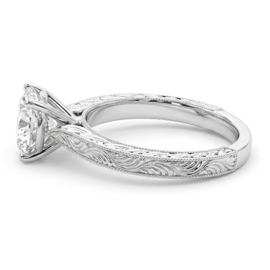 Eden Engraved Solitaire