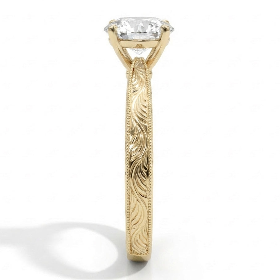 Eden Engraved Solitaire