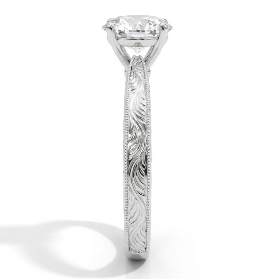 Eden Engraved Solitaire
