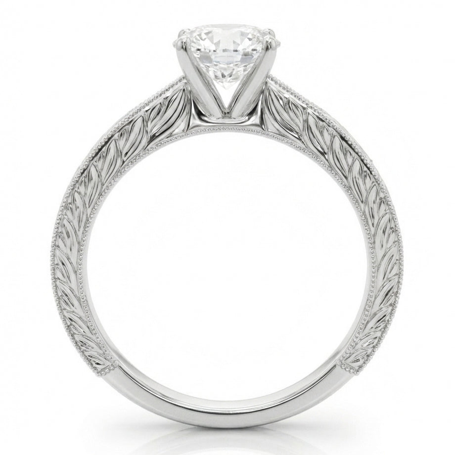 Eden Engraved Solitaire