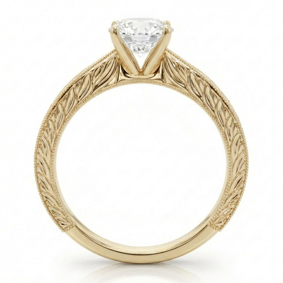 Eden Engraved Solitaire