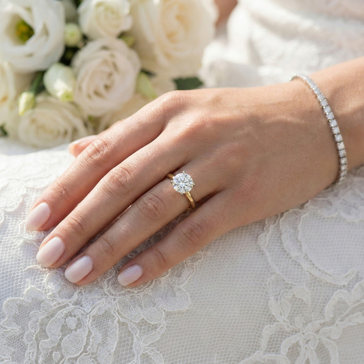 Timeless Solitaire 4 Prong