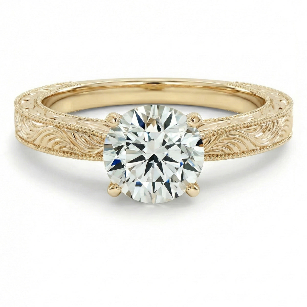 Eden Engraved Solitaire