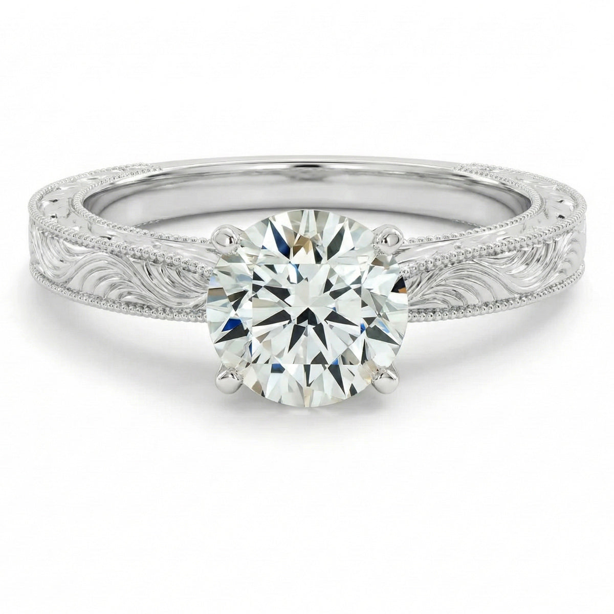 Eden Engraved Solitaire