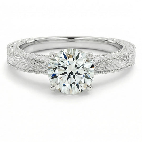 Eden Engraved Solitaire