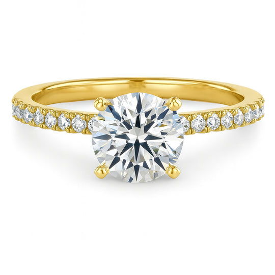 Luna Pavé Solitaire